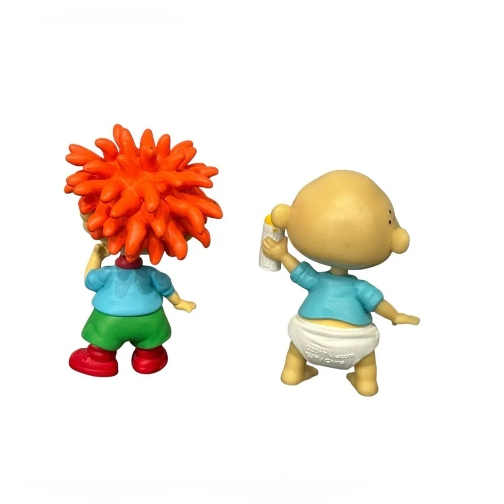 Nickelodeon’s Rugrats 90’s Tommy Pickles & Chuckie 2” PVC Toy Figures
